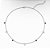 Choker Em Aço 316l Colors 34cm Especial Copa Extensor 10cm - Imagem 1