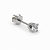 Brinco Ponto Luz Zircônia 4mm - Imagem 1