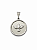 Pingente Espirito Santo Medalha Aço Inox 16mm - Imagem 2