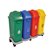 Kit Coleta Seletiva 50L C/ Rodas - Bralimpia - Imagem 1