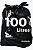 Saco Lixo Preto Super Reforçado 100L unid - Imagem 1