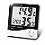 Higrômetro Digital Medidor Temperatura e Umidade Com Relógio e Alarme - Imagem 2