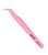 PINÇA CURVA PARA CÍLIOS CS-15 - ROSA - VETUS - Imagem 1