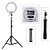 Ring Fill Light - 26cm - Usb 120 Leds com suporte para celular e tripé de 1,60CM (10'' polegadas) - Imagem 1