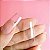 Postica Gel Quadrada Curvatura C Transparente 360 unidades - King Nails - Imagem 2