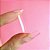 Postica Gel Quadrada Media Transparente 500 unidades - King Nails - Imagem 4