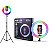 Ring Light Iluminador Rgb 20cm 8 Polegadas Tripe - Imagem 1