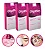 Folhas Prontas para Design de Sobrancelhas Rosa Depilflax - Imagem 2