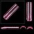 Molde Especial Quadrado Rosa 72 Unidades - King Nails - Imagem 2