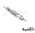 Agulha Easy Click Royal Steel C/ Anvisa - 1 Ponta 0.30mm Rosca e Mola (Cápsula) - Imagem 1