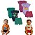 kit 3 pçs Roupa Bebê Body e Short menino menina algodão RN ao GG - Imagem 1