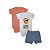 kit 3 pçs Roupa Bebê Body e Short menino menina algodão RN ao GG - Imagem 16
