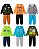Kit 2 Conjuntos masculinos de Moletom Infantil Roupa Menino Flanelado tamanhos 4 ao 8 - Imagem 4
