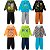 Kit 2 Conjuntos masculinos de Moletom Infantil Roupa Menino Flanelado tamanhos 4 ao 8 - Imagem 4