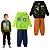 Kit 2 Conjuntos masculinos de Moletom Infantil Roupa Menino Flanelado tamanhos 4 ao 8 - Imagem 1