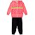 Kit 2 Conjuntos Moletom Flanelado infantil feminino - Roupa Menina tamanho 4 ao 8 - Imagem 6