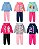Kit 2 Conjuntos Moletom Flanelado infantil feminino - Roupa Menina tamanho 4 ao 8 - Imagem 3