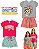 Kit 2 Conjuntos Verão Infantil Juvenil Feminino Tamanhos 10 ao 16 - Imagem 1