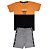 Kit 2 Conjuntos Verão Juvenil Masculino Menino Tam 04 Ao 08 - Imagem 3