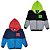 Kit 2 Blusas Jaqueta Moletom Flanelado Masculino Juvenil - tamanhos 10 ao 16 - Imagem 1