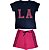 Kit 2 Conjuntos Verão Infantil Juvenil Feminino Tamanhos 10 ao 16 - Imagem 3