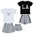 Kit 2 Conjuntos Verão Infantil Juvenil Feminino Tamanhos 10 ao 16 - Imagem 1