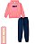 Conjunto Moletom Infantil Juvenil Feminino Tamanhos 10 ao 16 - Imagem 5