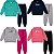 Conjunto Moletom Infantil Juvenil Feminino Tamanhos 10 ao 14 - Imagem 4