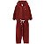 Kit 2 Conjuntos Infantil Feminino Blusa e Calça Plush capuz ziper aplique coração - Tamanhos 01 ao 12 - Imagem 10