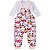 kit Roupa Bebê 4 peças Jardineira e Body Manga Longa Menino Menina - Imagem 10