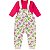kit Roupa Bebê 4 peças Jardineira e Body Manga Longa Menino Menina - Imagem 13