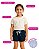 Kit 2 Shorts Infantil Juvenil Menina Algodão + Cotton Verão - Imagem 3