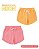 Kit 2 Shorts Infantil Juvenil Menina Algodão + Cotton Verão - Imagem 7