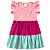 Kit 2 Vestido Infantil Verão Menina Modelo 3 Marias Rodado Babado Colorido Algodão + Cotton - Imagem 8