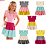Kit 2 Vestido Infantil Verão Menina Modelo 3 Marias Rodado Babado Colorido Algodão + Cotton - Imagem 7