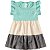 Kit 2 Vestido Infantil Verão Menina Modelo 3 Marias Rodado Babado Colorido Algodão + Cotton - Imagem 10