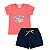 Kit 2 Conjuntos Verão Básico Infantil Feminino Tamanho 04 ao 08 - Imagem 6