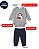 kit 6 peças Roupa Bebê Body e Mijão com Punhos, Menino e Menina em Suedine 100% Algodão - Imagem 7