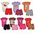kit 6 peças Roupa Bebê Body e Shorts com Punhos, Menino e Menina em Algodão com Elstano - Imagem 5
