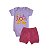 kit 6 peças Roupa Bebê Body e Shorts com Punhos, Menino e Menina em Algodão com Elstano - Imagem 17