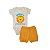 kit 6 peças Roupa Bebê Body e Shorts com Punhos, Menino e Menina em Algodão com Elstano - Imagem 11