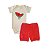 kit 6 peças Roupa Bebê Body e Shorts com Punhos, Menino e Menina em Algodão com Elstano - Imagem 18