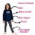 Kit 2 Conjuntos Moletom Infantil Feminino Blusa Calça Flanelado c/ capuz Bolso Canguru Punhos Roupa menina inverno 04-08 - Imagem 2