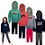 Kit 2 Conjuntos Moletom Infantil Feminino Blusa Calça Flanelado c/ capuz Bolso Canguru Punhos Roupa menina inverno 04-08 - Imagem 9