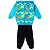 Kit 2 Conjunto Moletom Infantil Masculino Blusa Calça Flanelado Capuz Ziper Punhos Roupa Menino 1-3 - Imagem 6