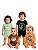 Romper Macacão Curto Bebê Verão Algodão Macaquinho Menino Menina manga curta gola envelope P-GG - Imagem 6