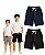 Kit 2 Bermuda Verão Masculino Infantil Juvenil bolso Short Menino moletinho básico confortável 10-16 - Imagem 1