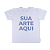 Camiseta Tradicional Branca em Poliéster - Imagem 7