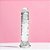 Dildo Transparente com Ventosa 19 x 3,5 cm - Imagem 1