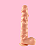 Dildo Texturas 20 x 4 cm com Ventosa - Imagem 1
